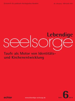 cover image of Lebendige Seelsorge 6/2014